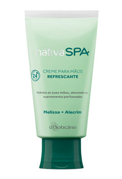 Nativa SPA Creme para Mãos Refrescante Melissa + Alecrim